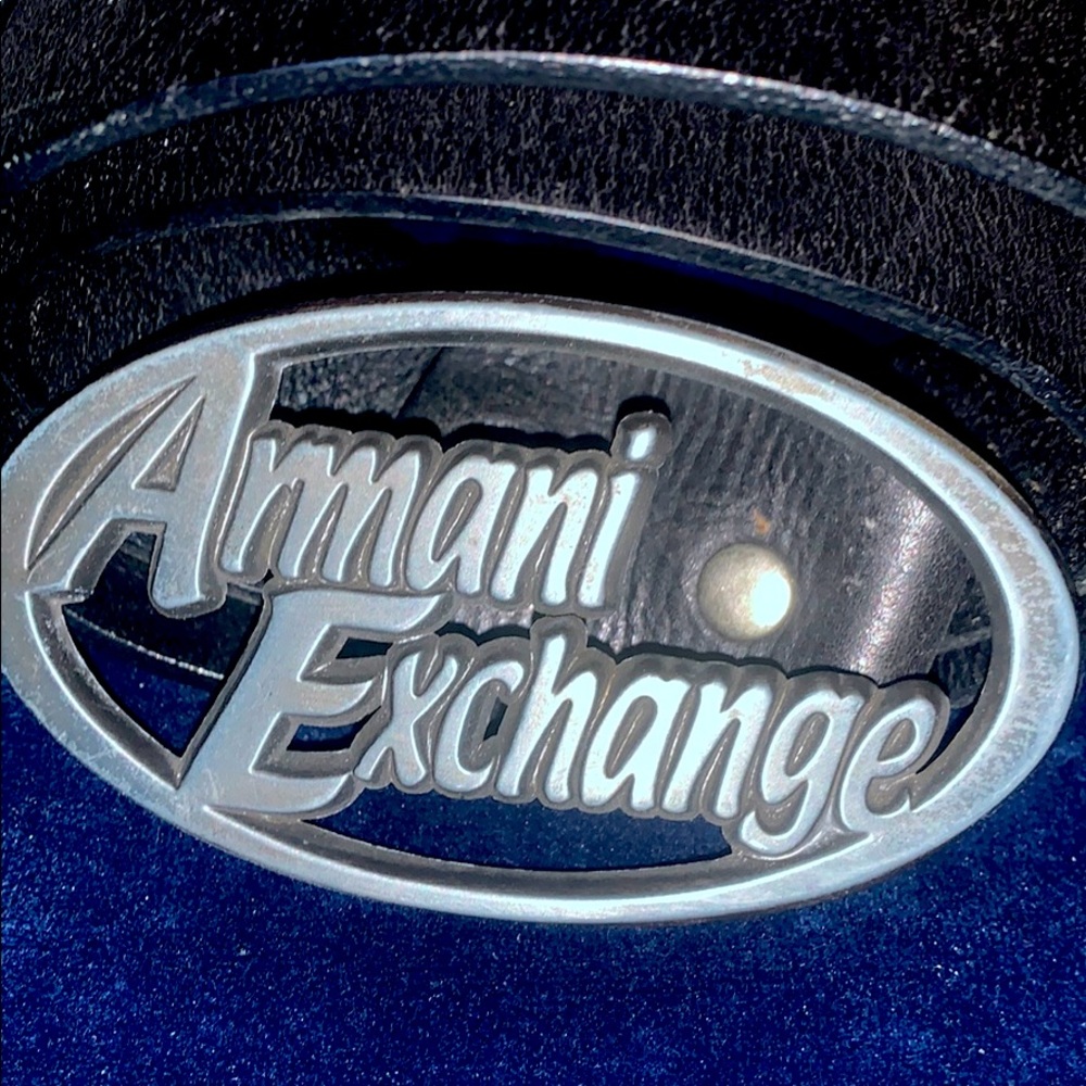 Armani exchange belt